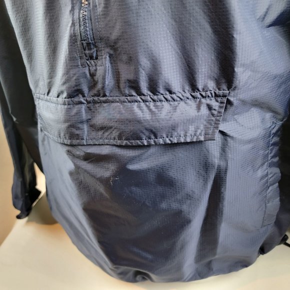 Reebok Jacket Mens XL Blue Windbreaker Pocket Athletic Sporty Lightweight y2k - Picture 5 of 11